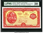 Ireland - Republic Central Bank of Ireland 20 Pounds 6.1.1975 Pick 67b PMG About Uncirculated 50. 

HID09801242017

© 2020 Heritage Auctions | All Rig...
