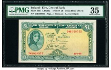 Ireland - Republic (Eire) Central Bank of Ireland 1 Pound 23.3.1950 Pick 57b1 PMG Choice Very Fine 35. 

HID09801242017

© 2020 Heritage Auctions | Al...