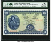 Ireland - Republic (Eire) Central Bank of Ireland 10 Pounds 8.8.1952 Pick 59b PMG Choice Very Fine 35. 

HID09801242017

© 2020 Heritage Auctions | Al...