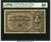 Netherlands Indies De Javasche Bank 100 Gulden 12.11.1929 Pick 73c PMG Very Fine 30. Security code stamp at issue.

HID09801242017

© 2020 Heritage Au...