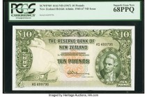 New Zealand Reserve Bank of New Zealand 10 Pounds ND (1960-67) Pick 161d PCGS Superb Gem New 68PPQ. 

HID09801242017

© 2020 Heritage Auctions | All R...