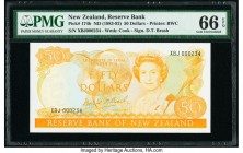 New Zealand Reserve Bank of New Zealand 50 Dollars ND (1983-92) Pick 174b PMG Gem Uncirculated 66 EPQ. 

HID09801242017

© 2020 Heritage Auctions | Al...