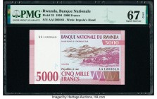 Rwanda Banque Nationale du Rwanda 5000 Francs 1.12.1994 Pick 25 PMG Superb Gem Unc 67 EPQ. 

HID09801242017

© 2020 Heritage Auctions | All Rights Res...