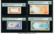 South Vietnam National Liberation Front 20 Xu; 2; 500; 1000 Dong ND (1968); ND (1955); ND (1970); ND (1972) Pick R2; 12a; 28a; 34a Four Examples PMG C...