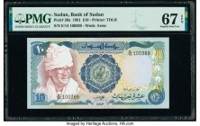 Sudan Bank of Sudan 10 Pounds 1981 Pick 20a PMG Superb Gem Unc 67 EPQ. 

HID09801242017

© 2020 Heritage Auctions | All Rights Reserve