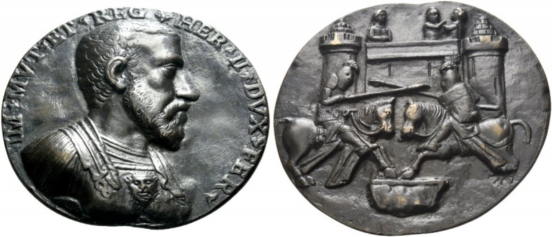 MEDAGLIE ITALIANE
FERRARA
Ercole II d’Este, duca di Ferrara, 1508-1559. Medagl...