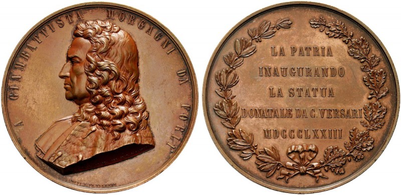 MEDAGLIE ITALIANE
FORLI’
Giovan Battista Morgagni 1682-1771. Medaglia 1931 opu...
