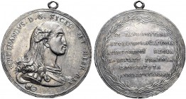 MEDAGLIE ITALIANE
NAPOLI
Ferdinando IV di Borbone, 1759 -1825. Medaglia 1786 opus anonimo, coniata a Palermo. Ar gr. 68,10 mm 56 FERDINANDVS D G SIC...