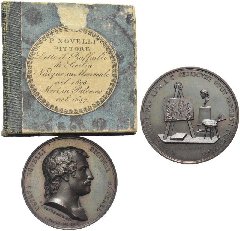 MEDAGLIE ITALIANE
NAPOLI
Ferdinando II di Borbone, 1830-1859. Medaglia 1830 op...