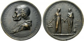 MEDAGLIE ITALIANE
ROMA
Giacinto Sigismondo Gerdil, 1718-1802. Medaglia 1804 opus T. Mercadetti. Æ gr. 103,55 mm 65 HYAC GERDILIVS CARDINALIS Busto a...