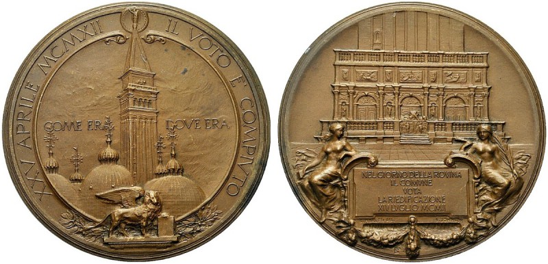 MEDAGLIE ITALIANE
VENEZIA
Durante Vittorio Emanuele III, 1900-1943. Medaglia 1...