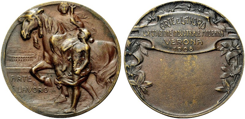 MEDAGLIE ITALIANE
VERONA
Durante Vittorio Emanuele III, 1900-1943. Medaglia 19...