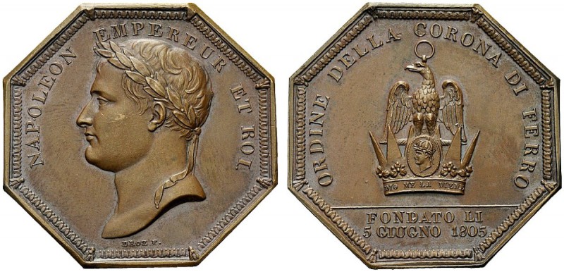 MEDAGLIE NAPOLEONICHE

Periodo Napoleonico. dal 1796 al Gettone ottagonale opu...