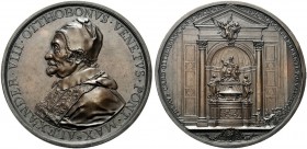 MEDAGLIE PAPALI
ROMA
Alessandro VIII (Pietro Vito Ottoboni di Venezia), 1689-1691. Medaglia 1700 per il monumento funebre di Alessandro VIII opus F....