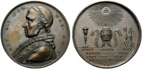 MEDAGLIE PAPALI
ROMA
Leone XII (Annibale Sermattei della Genga), 1823-1829. Medaglia a. I opus G. Cerbara. Æ gr. 38,61 mm 43,2 LEO XII PON MAX AN I ...
