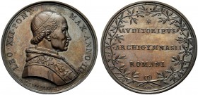 MEDAGLIE PAPALI
ROMA
Leone XII (Annibale Sermattei della Genga), 1823-1829. Medaglia straordinaria 1826 a. III opus Girometti. Æ gr. 36,06 mm 43,8 L...