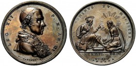MEDAGLIE PAPALI
ROMA
Leone XII (Annibale Sermattei della Genga), 1823-1829. Medaglia 1826 a. III opus G. Cerbara. Æ gr. 15,62 mm 32,5 LEO XII P M AN...