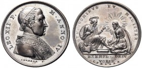MEDAGLIE PAPALI
ROMA
Leone XII (Annibale Sermattei della Genga), 1823-1829. Medaglia 1827 a. IV opus Giuseppe Cerbara. Æ gr. 14,81 mm 32,5 LEO XII P...