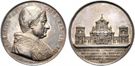 MEDAGLIE PAPALI
ROMA
Gregorio XVI (Bartolomeo Alberto Cappellari), 1831-1846. Medaglia 1844 a. XIV opus G. Cerbara. Ar gr. 33,28 mm 43,5 GREGORIVS X...