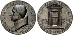 MEDAGLIE PAPALI
ROMA
Pio XII (Eugenio Pacelli), 1939-1958. Medaglia 1950 a. XII opus A. Mistruzzi. Æ gr. 37,09 mm 44 PIVS XII ROMANVS PONTIFEX MAXIM...