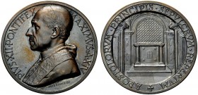 MEDAGLIE PAPALI
ROMA
Pio XII (Eugenio Pacelli), 1939-1958. Medaglia 1952 a. XIV opus A. Mistruzzi. Æ gr. 33,83 mm 44 PIVS XII PONTIFEX MAXIMVS A XIV...