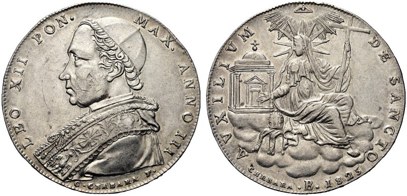 MONETE ITALIANE REGIONALI
BOLOGNA
Leone XII (Annibale Sermattei della Genga), ...