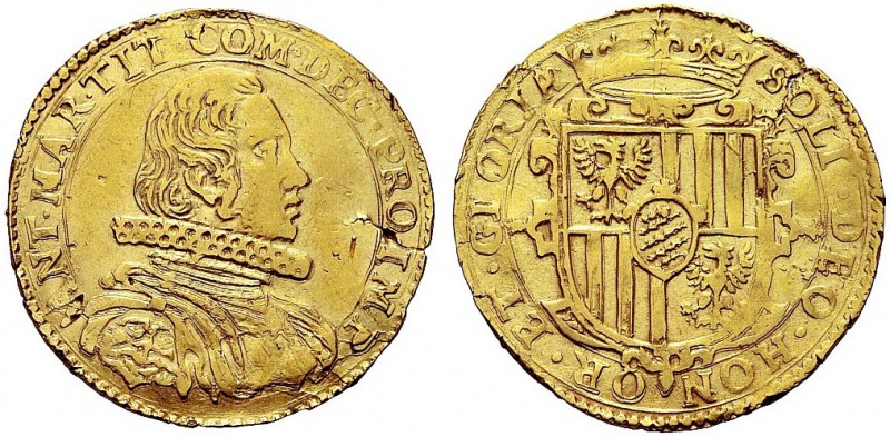 MONETE ITALIANE REGIONALI
DESANA
Antonio Maria Tizzone conte, primo periodo, 1...