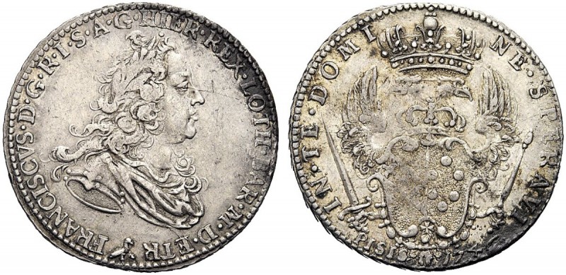 MONETE ITALIANE REGIONALI
FIRENZE
Francesco II di Lorena, 1737-1765. Mezzo Fra...