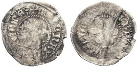 MONETE ITALIANE REGIONALI
GORIZIA
Mainardo VI (VII), 1342-1385. Denaro leone/rosa. Ar gr. 0,75 MEINhARDVS COMES Leone. Rv. GORICIE DE LVONZE Rosa. C...