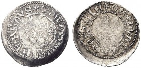 MONETE ITALIANE REGIONALI
GORIZIA
Mainardo VI (VII), 1342-1385. Denaro leone/rosa. Ar gr. 0,81 MEINhARDVS COMES Leone. Rv. GORICIE DE LVONZ Rosa. CN...