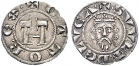 MONETE ITALIANE REGIONALI
LUCCA
1209-1315. Grosso da 12 Denari. Ar gr. 1,71 OTTO REX Monogramma di Ottone. Rv. S VVLT' DE LVCA Il Volto Santo di fro...