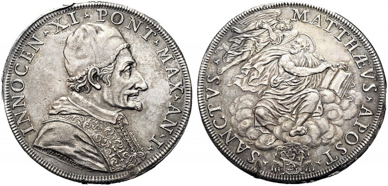 MONETE ITALIANE REGIONALI
ROMA
Innocenzo XI (Benedetto Odescalchi), 1676-1689....