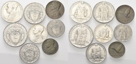 * MONETE ITALIANE REGIONALI
ROMA
Pio XII (Eugenio Pacelli), 1939-1958. Serie completa di 8 valori 1944 a. VI. Gig. 240. Rarissima. FDC Coniate 1.000...