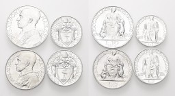 * MONETE ITALIANE REGIONALI
ROMA
Pio XII (Eugenio Pacelli), 1939-1958. Serie completa di 4 valori 1949 a. X. Gig. 245. q. FDC