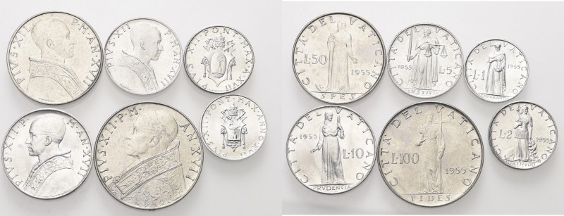* MONETE ITALIANE REGIONALI
ROMA
Pio XII (Eugenio Pacelli), 1939-1958. Serie c...