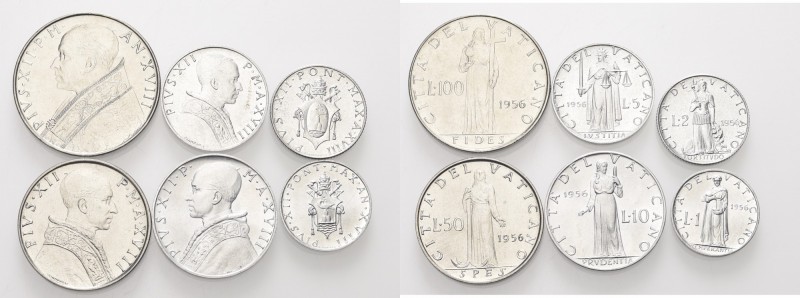 * MONETE ITALIANE REGIONALI
ROMA
Pio XII (Eugenio Pacelli), 1939-1958. Serie c...