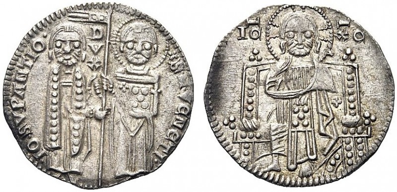 MONETE ITALIANE REGIONALI
VENEZIA
Giovanni Soranzo doge LI, 1312-1328. Grosso....
