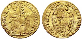MONETE ITALIANE REGIONALI
VENEZIA
Giovanni Pesaro doge CIII, 1658-1659. Zecchino. Au gr. 3,42 IOAN PISAVRO Tipo solito. Paolucci 1; Fried. 1329. Mol...