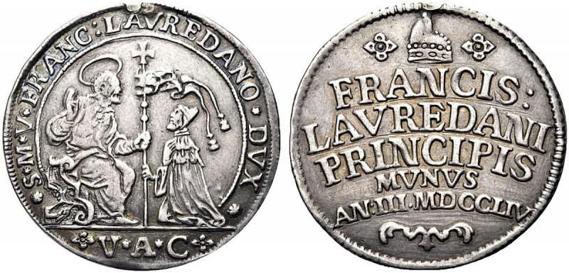 MONETE ITALIANE REGIONALI
VENEZIA
Francesco Loredan doge CXVI, 1752-1762. Osel...