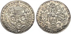 MONETE ITALIANE REGIONALI
VENEZIA
Paolo Ranier doge CXIX, 1779-1789. Murano. Osella 1780. Ar gr. 9,73 PAVL RAINER DVX VENET MVNVS COMVNIT MVRIANI ne...