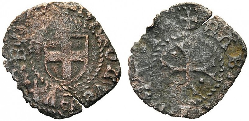 MONETE DEI SAVOIA

Carlo II il Buono, 1504-1553. Maglia di Bianchetto. Æ gr. 0...