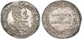 MONETE DEI SAVOIA

Emanuele Filiberto Duca, 1559-1580. Lira 1562, Torino. Ar gr. 12,49 EM FILIB D G DVX SAB P PED 1562 Busto del duca corazzato, a c...