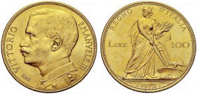 MONETE DEI SAVOIA

Vittorio Emanuele III, Re d’Italia, 1900-1943. 100 Lire 1912 Aratrice. Au Come precedente. Pag. 641; Gig. 4 Molto Raro. Più che S...