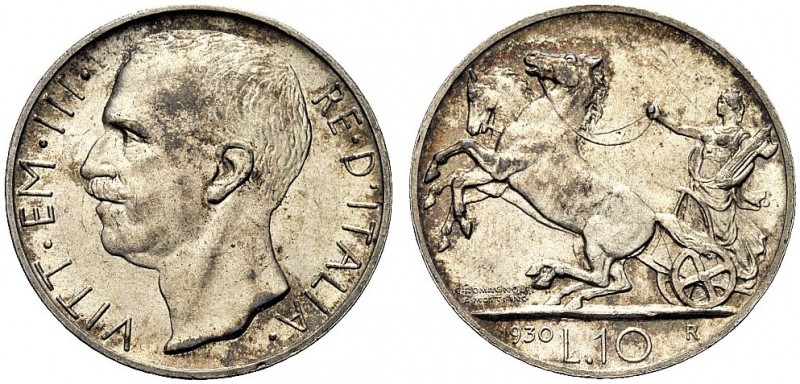 MONETE DEI SAVOIA

Vittorio Emanuele III, Re d’Italia, 1900-1943. 10 Lire 1930...