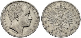 MONETE DEI SAVOIA

Vittorio Emanuele III, Re d’Italia, 1900-1943. 2 Lire 1901 Aquila Sabauda. Ar Come precedente. Pag. 725; Gig. 89. Molto Rara. Col...