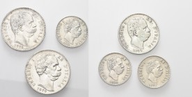 * LOTTI MONETE DEI SAVOIA

Umberto I. Album contenente una collezione di n. 39 monete di cui 20 in Ar dal centesimo al 5 Lire, in conservazione dal ...