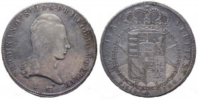Firenze - Ferdinando III (1790-1801) Francescone 1794 - (NC) Non comune - Ag gr.27,09 
BB/qSPL