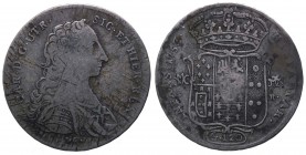 Regno di Napoli - Carlo di Borbone (1734-1759) Piastra da 120 Grana 1753 del 4°Tipo - Ag gr.24,96 
n.a.