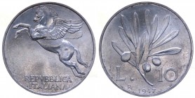Monetazione in Lire (1946-2001) 10 Lire 1947 "Ulivo" - Tiratura 12.000 esemplari - Roma - (RRR) RARISSIMA - Italma 
FDC