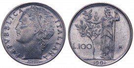 Monetazione in Lire (1946-2001) 100 Lire "Minerva" 1991 - "Cifre 99 della Data Chiuse" 
n.a.